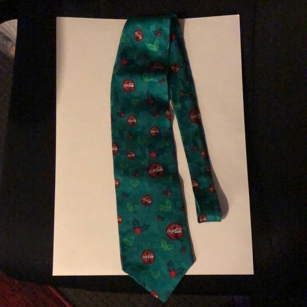 Coca Cola Christmas Tie